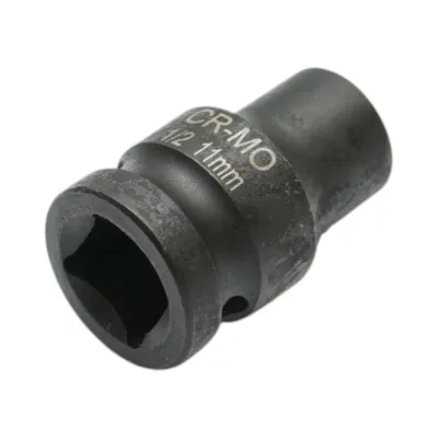 Cheie tubulara de impact bihexagonala 11mm, 38mm, patrat 1/2 inch Cr-Mo Breckner Germany - imagine 5