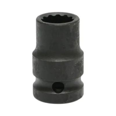 Cheie tubulara de impact bihexagonala 13mm, 38mm, patrat 1/2 inch Cr-Mo Breckner Germany - imagine 4