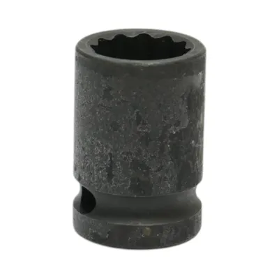 Cheie tubulara de impact bihexagonala 17mm, 38mm, patrat 1/2 inch Cr-Mo Breckner Germany - imagine 3