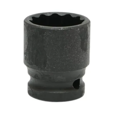 Cheie tubulara de impact bihexagonala 24mm, 38mm, patrat 1/2 inch Cr-Mo Breckner Germany - imagine 4