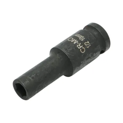 Cheie tubulara de impact lunga 10mm, 78mm, patrat 1/2 inch Cr-Mo Breckner Germany - imagine 2