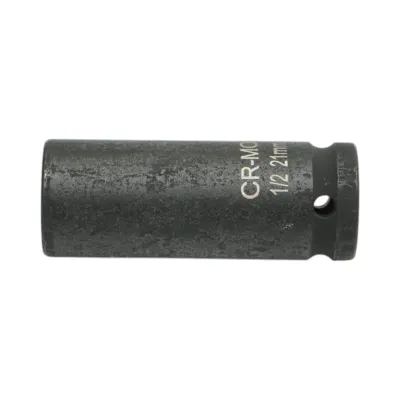 Cheie tubulara de impact lunga 21mm, 78mm, patrat 1/2 inch Cr-Mo Breckner Germany - imagine 3