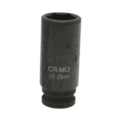 Cheie tubulara de impact lunga 23mm, 78mm, patrat 1/2 inch Cr-Mo Breckner Germany