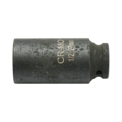Cheie tubulara de impact lunga 27mm, 78mm, patrat 1/2 inch Cr-Mo Breckner Germany - imagine 3