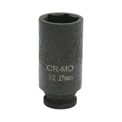 Cheie tubulara de impact lunga 27mm, 78mm, patrat 1/2 inch Cr-Mo Breckner Germany