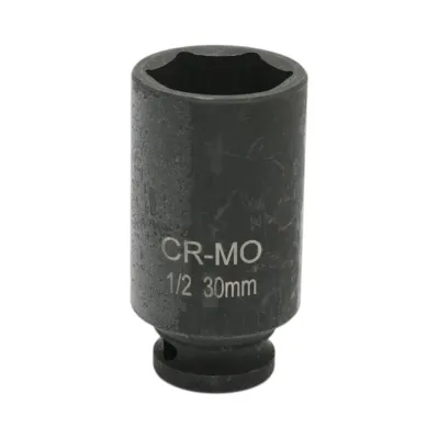 Cheie tubulara de impact lunga 30mm, 78mm, patrat 1/2 inch Cr-Mo Breckner Germany