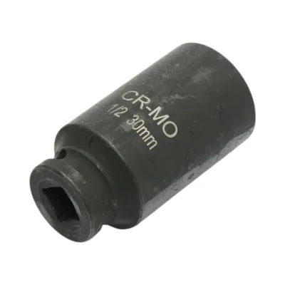 Cheie tubulara de impact lunga 30mm, 78mm, patrat 1/2 inch Cr-Mo Breckner Germany - imagine 5