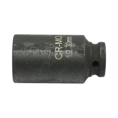 Cheie tubulara de impact lunga 30mm, 78mm, patrat 1/2 inch Cr-Mo Breckner Germany - imagine 3