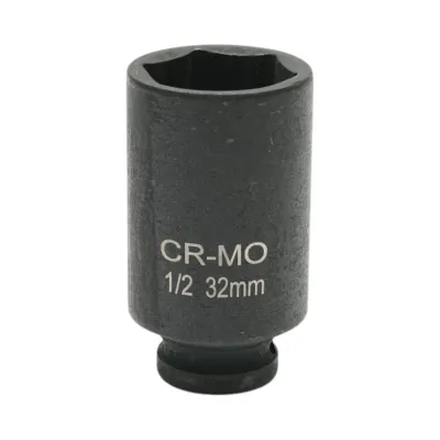Cheie tubulara de impact lunga 32mm, 78mm, patrat 1/2 inch Cr-Mo Breckner Germany