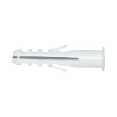 Diblu universal din plastic alb 8x40mm 100 buc/set - imagine 3