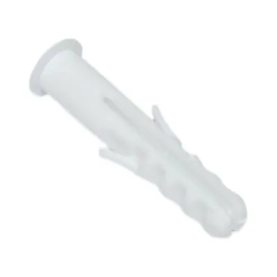 Diblu universal din plastic alb 8x40mm 100 buc/set - imagine 4