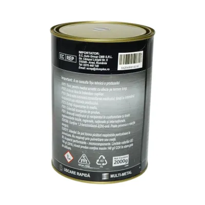 Vopsea email anticoroziva 3 in 1 visinie pentru metal 2kg, direct pe rugina, pe baza de apa Breckner Germany - imagine 3