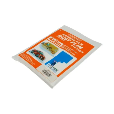 Folie protectie zugravit si vopsit 5x4m, 20mp, HDPE 8 microni HighPower - imagine 4