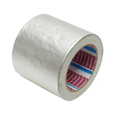 Banda butilica hidroizolanta autoadeziva 100mm x 5m cu folie de aluminiu HighPower - imagine 2