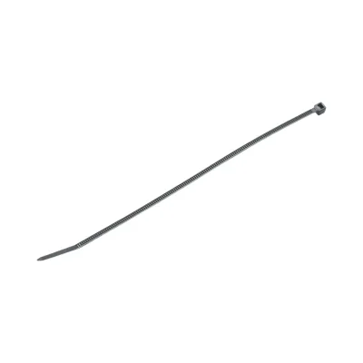 Faseta colier plastic negru 2.5x160mm 100 buc/set Longroad - imagine 4