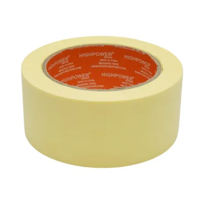 Banda adeziva mascare uz general 48mm x 36m din hartie galbena HighPower - imagine 5