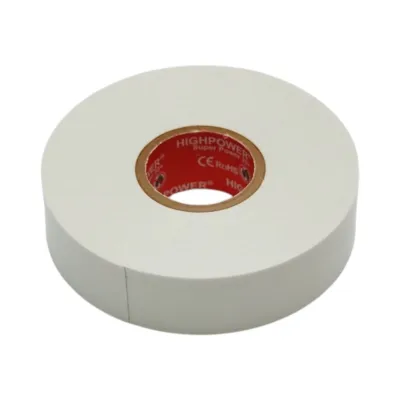 Banda izolatoare alba vinil 19mm x 20m Premium Super Power 33+ HighPower - imagine 3