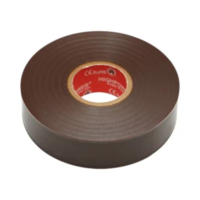 Banda izolatoare maro vinil 19mm x 20m Premium Super Power 33+ HighPower - imagine 3