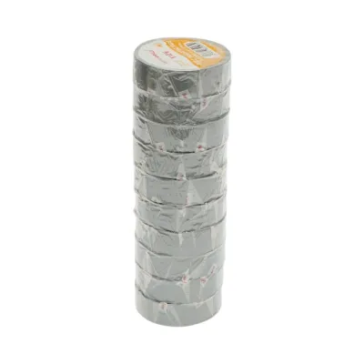 Banda izolatoare gri vinil 19mm x 9m Anti Fire Super AAA+ HighPower - imagine 8