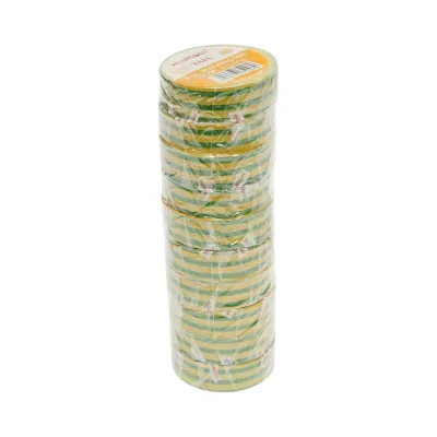 Banda izolatoare galben-verde vinil 19mm x 9m Anti Fire Super AAA+ HighPower - imagine 8
