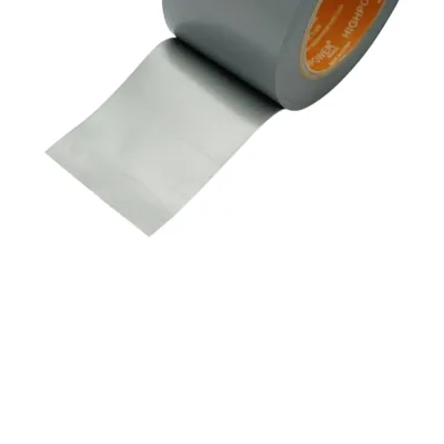 Banda adeziva Duct Tape PVC argintie 48mm x 30m pentru reparatii tevi HighPower - imagine 6