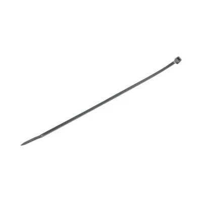 Faseta colier plastic negru 3.6x200mm 100 buc/set Longroad - imagine 4