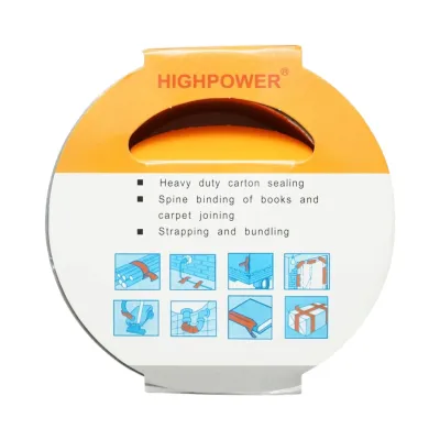 Banda adeziva textila Duct Tape argintie 50mm x 20m pentru reparatii HighPower - imagine 9