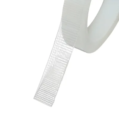 Banda dublu adeziva acrilica transparenta ranforsata 18mm x 3m HighPower - imagine 5