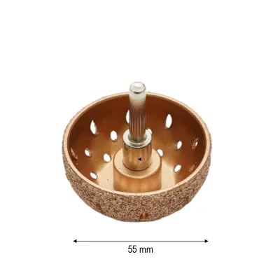 Cap abraziv polizat anvelope 55mm Breckner Germany - imagine 3