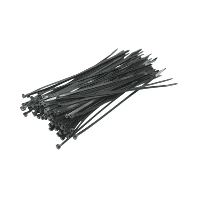 Faseta colier plastic negru 4.8x250mm 100 buc/set Longroad - imagine 2