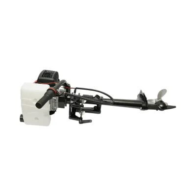 Motor barca pe benzina 2CP, 4 timpi, 53cc, turatie 6500rpm, racire cu aer, CDI, pornire manuala, elice 3 pale, capacitate rezervor 1.2L THOR - imagine 9