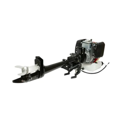 Motor barca pe benzina 2CP, 4 timpi, 53cc, turatie 6500rpm, racire cu aer, CDI, pornire manuala, elice 3 pale, capacitate rezervor 1.2L THOR - imagine 6