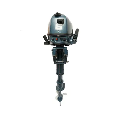 Motor barca pe benzina 6CP, 4 timpi, 112cc, turatie 5500rpm, racire cu apa, pornire manuala, elice 3 pale, capacitate rezervor 1.3L THOR - imagine 9