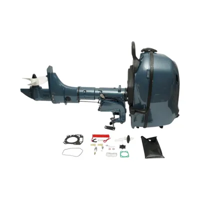 Motor barca pe benzina 6CP, 4 timpi, 112cc, turatie 5500rpm, racire cu apa, pornire manuala, elice 3 pale, capacitate rezervor 1.3L THOR - imagine 4