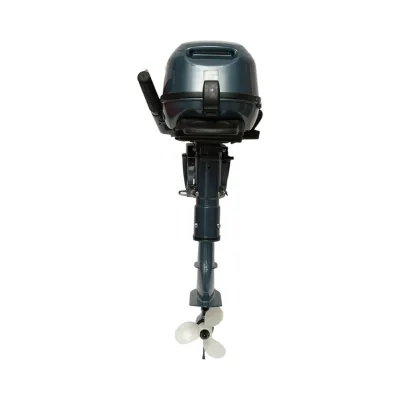 Motor barca pe benzina 6CP, 4 timpi, 112cc, turatie 5500rpm, racire cu apa, pornire manuala, elice 3 pale, capacitate rezervor 1.3L THOR - imagine 2