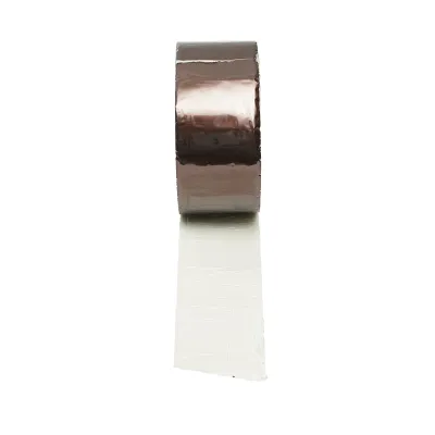 Banda butilica hidroizolanta autoadeziva 50mm x 5m cu folie de aluminiu maro RAL8011 Breckner Germany - imagine 7