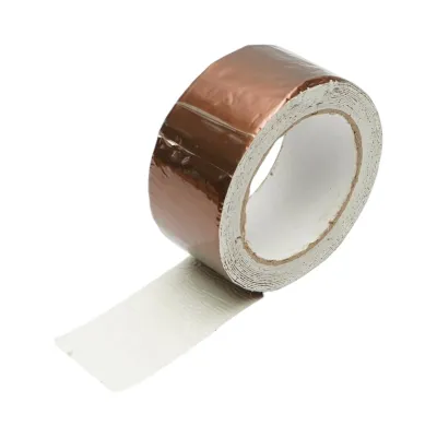 Banda butilica hidroizolanta autoadeziva 50mm x 5m cu folie de aluminiu maro RAL8003 Breckner Germany - imagine 8