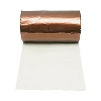 Banda butilica hidroizolanta autoadeziva 200mm x 5m cu folie de aluminiu maro RAL8003 Breckner Germany - imagine 3