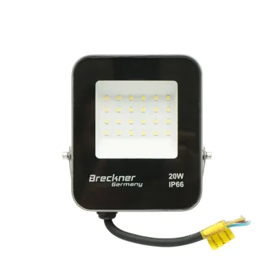 Proiector LED 20W, 220V, 6500K, 1800lm tip Flood 120x100x28mm IP66 Breckner Germany - imagine 2