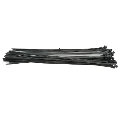 Faseta, colier plastic negru 8.8x760mm 100 buc/set Breckner Germany