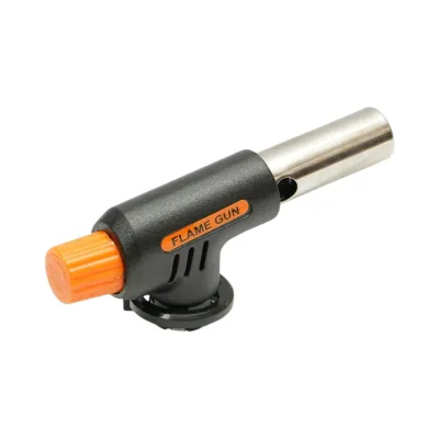 Cap arzator butelie gaz spray, aprindere piezo, flacara reglabila 1300°C Flame Gun - imagine 5