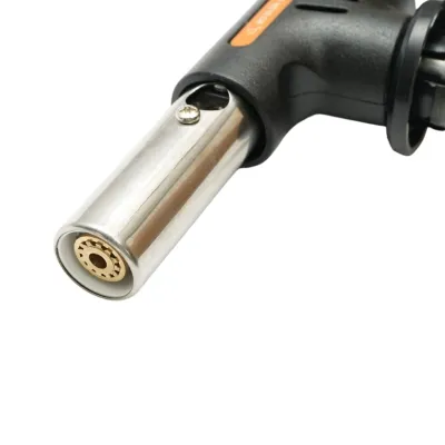 Cap arzator butelie gaz spray, aprindere piezo, flacara reglabila 1300°C Flame Gun - imagine 6