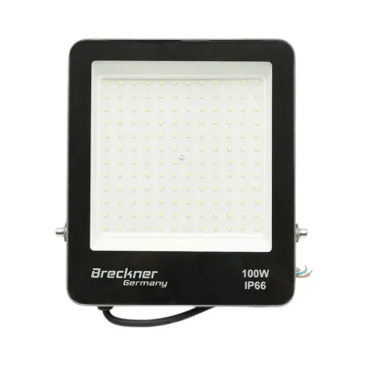 Proiector LED 100W, 220V, 6500K, 9000lm tip Flood 235x200x30mm IP66 Breckner Germany - imagine 2