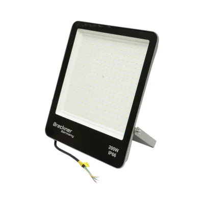 Proiector LED 200W, 220V, 6500K, 18000lm tip Flood 325x270x32mm IP66 Breckner Germany