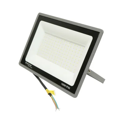 Proiector LED 100W, 100-265V, 6500K, 10000lm tip Flood 285x195x30mm IP66 Breckner Germany
