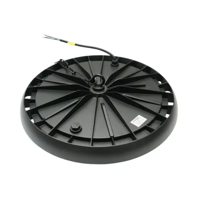 Lampa industriala LED UFO High-Bay 200W, 100-265V, 6500K, 24000lm pentru hale, depozite 365x32mm IP65 Breckner Germany - imagine 7