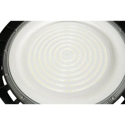 Lampa industriala LED UFO High-Bay 200W, 100-265V, 6500K, 24000lm pentru hale, depozite 365x32mm IP65 Breckner Germany - imagine 9