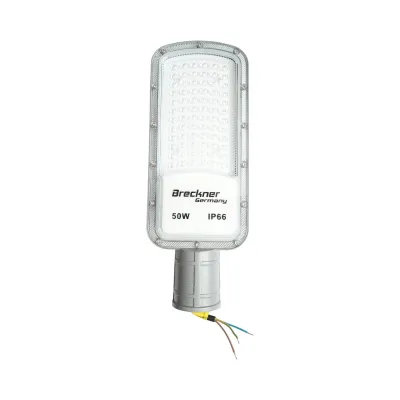 Lampa iluminat stradal LED 50W, 100-265V, 6500K, 5500lm cu prindere pe stalp 340x125x25mm IP66 Breckner Germany - imagine 2