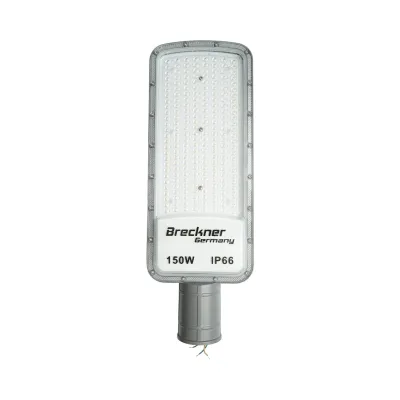 Lampa iluminat stradal LED 150W, 100-265V, 6500K, 16500lm cu prindere pe stalp 485x170x25mm IP66 Breckner Germany - imagine 2