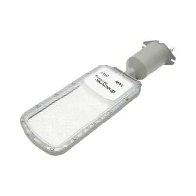 Lampa iluminat stradal LED 50W, 100-265V, 6500K, 5500lm cu prindere pe stalp 410x125x25mm IP66 Breckner Germany - imagine 6